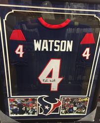 Deshaun Watson Houston Texans Framed Jersey 202//249